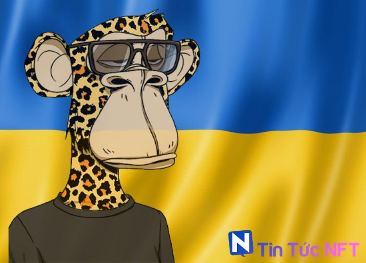 Bộ sưu tập NFT Bored Ape quyên góp 1 triệu đô la ETH để hỗ trợ Ukraine