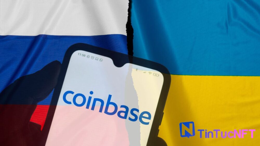 Coinbase từ chối yêu cầu chặn địa chỉ người dùng Nga của Ukraine