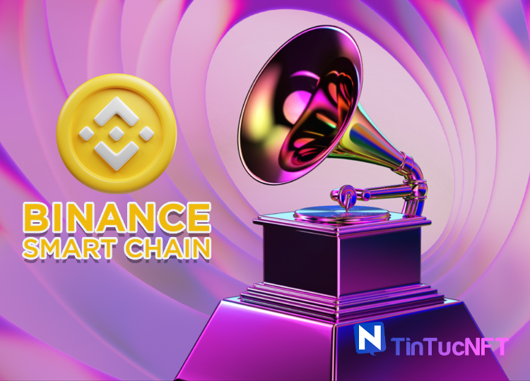 Binance trở thành đối tác trao đổi tiền điện tử chính thức của Grammys