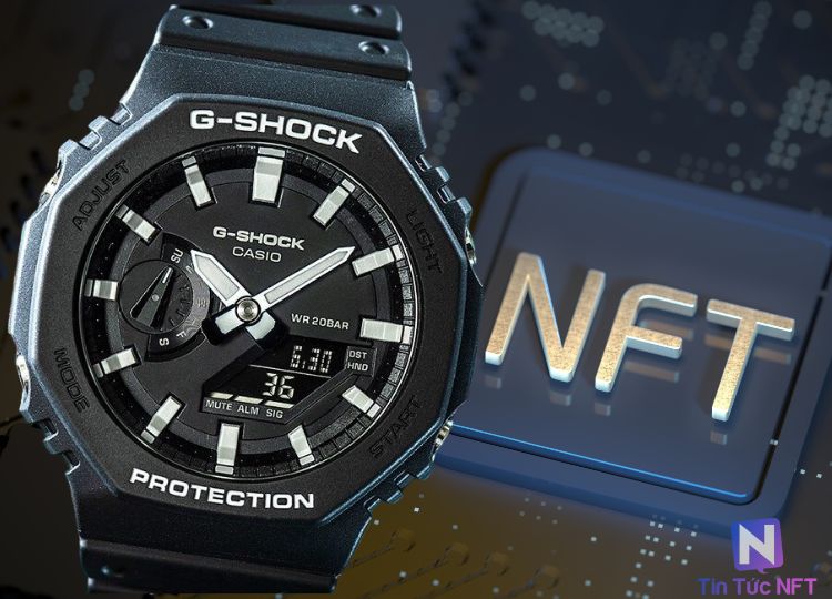 Casio phát hành NFT đồng hồ G-Shock trên Polygon